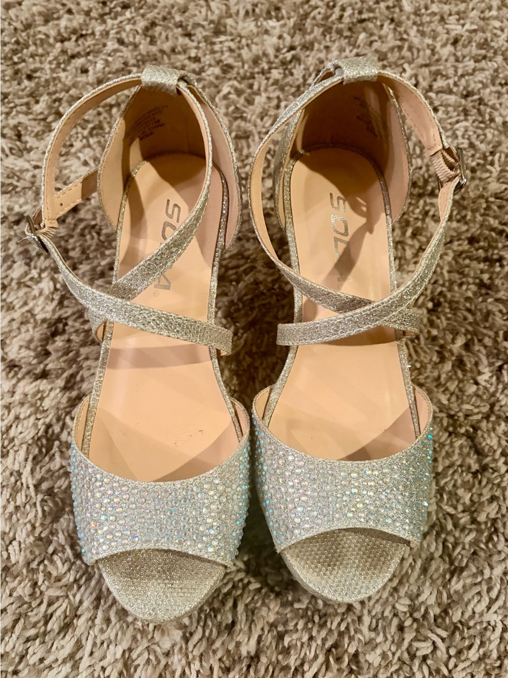GIRLS' SODA YUCHI IIS SPECIAL OCCASION SHOES - SIZE 2M